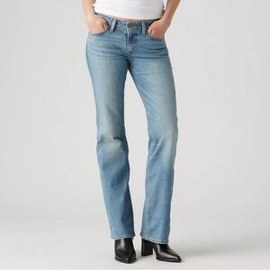NWT Levi's Blue Boot Cut Jeans Casual Comfort